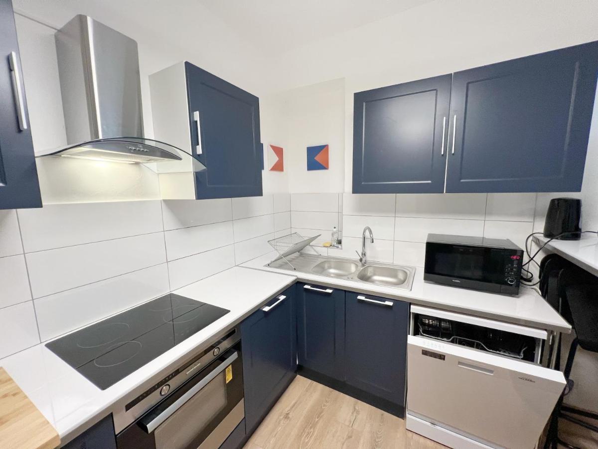 Apartament 116 Chic & Cosy Grand Appart Moderne 65M2 Hypercentre Wifi Smart Tv Netflix Saint-Etienne  Zewnętrze zdjęcie